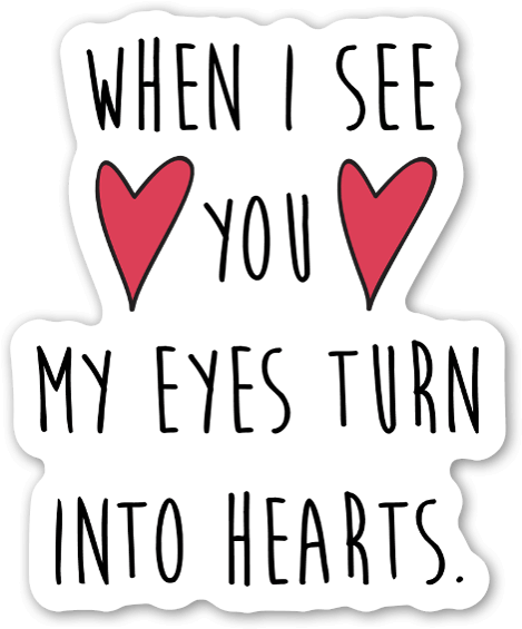 Emoji In Text Form Stickers - Stickers Of Love (504x600), Png Download