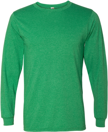 Anvil Longsleeve Ringspun Fashion Fit T-shirt - T-shirt (400x500), Png Download