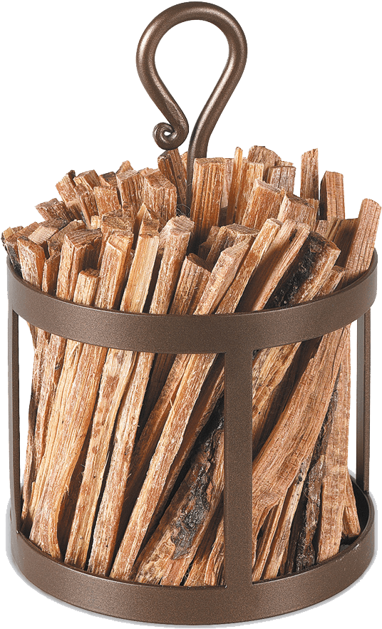 Anvil Vintage Iron Kindling Holder - Pilgrim Anvil Fat Wood Holder - Burnished Bronze - (1000x1000), Png Download