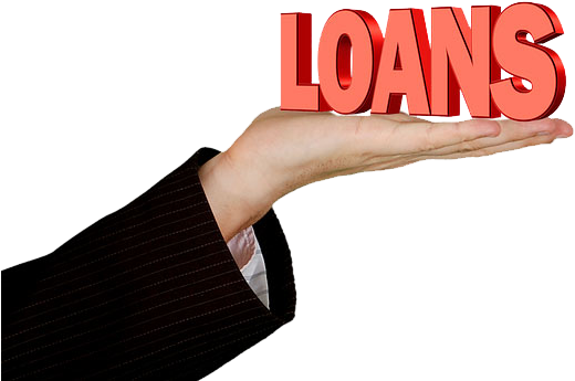 Loan In Hand Vectors - Bank Loan (745x483), Png Download