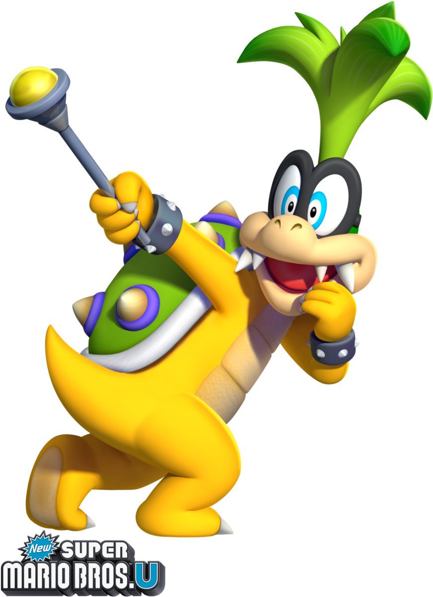 New Super Mario Bros - New Super Mario Bros U Koopa (900x1214), Png Download