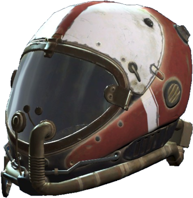 Red Flight Helmet - フライト ヘルメット フォール アウト (528x480), Png Download