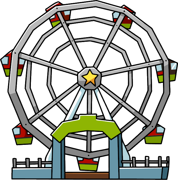 Ferris Wheel - Racławiczki (617x625), Png Download