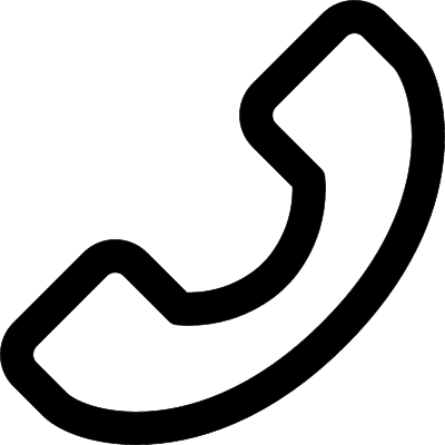 Telephone Auricular Outline Vector - Telephone (400x400), Png Download
