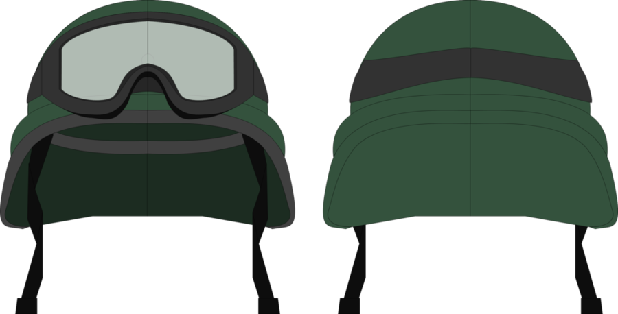 Soldier Helmet Cartoon Png (900x458), Png Download