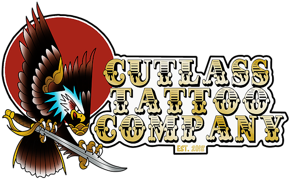 About - Cutlass Tattoo Company (600x388), Png Download