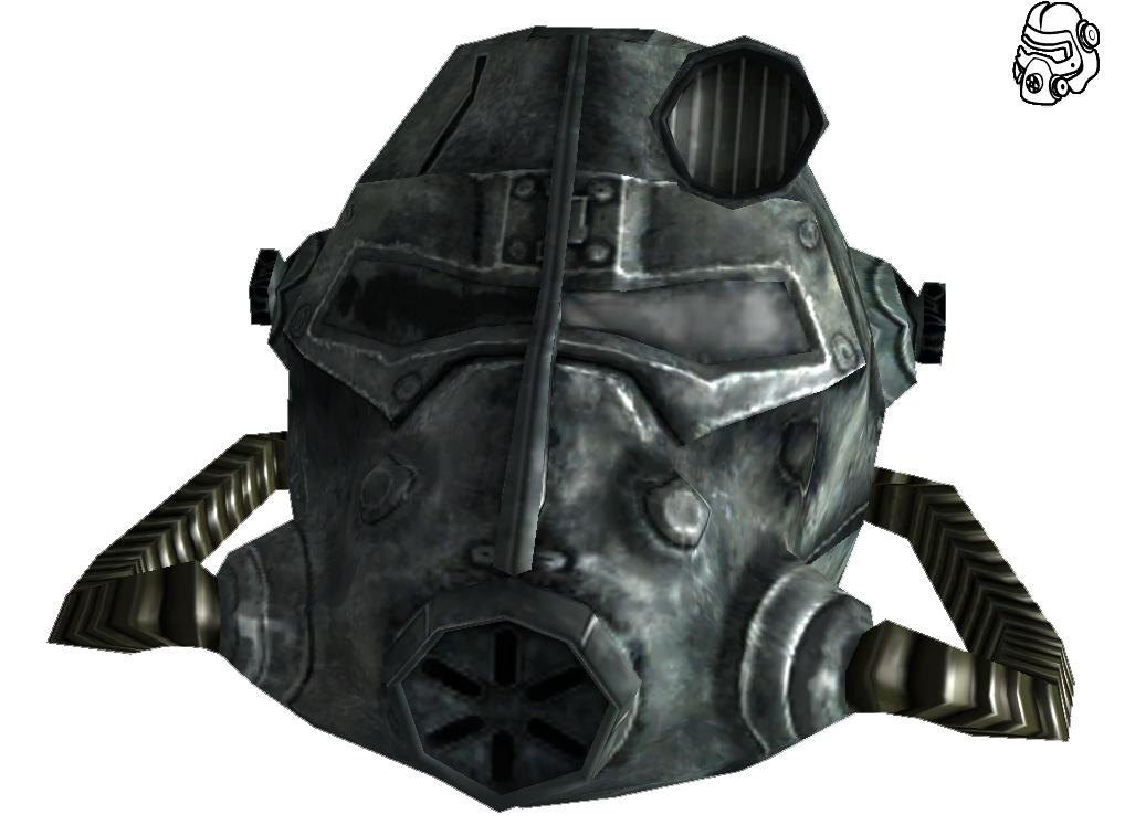 T45d Power Armor Helmet (1026x795), Png Download