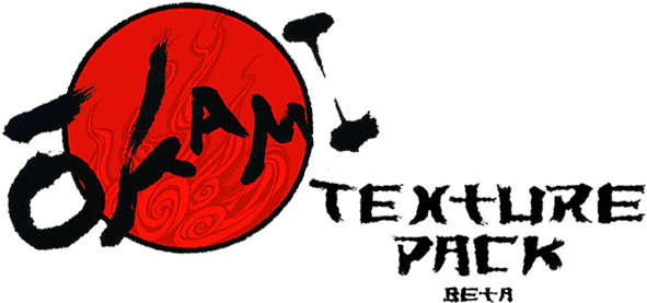 Okami Resource Pack - Minecraft Okami (600x300), Png Download