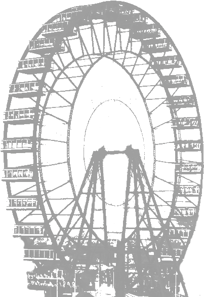 Big Wheel Ferris Wheels - World's First Ferris Wheel (454x604), Png Download