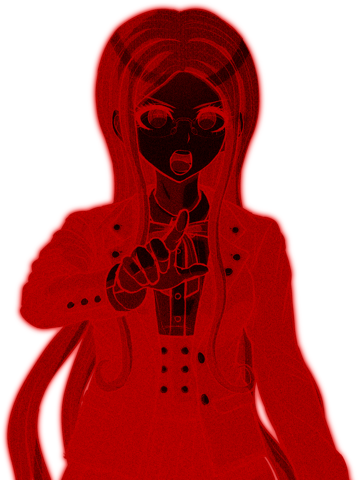 Danganronpa V3 Tsumugi Shirogane Class Trial Effect - Tsumugi Shirogane In Game Sprites (1495x2000), Png Download