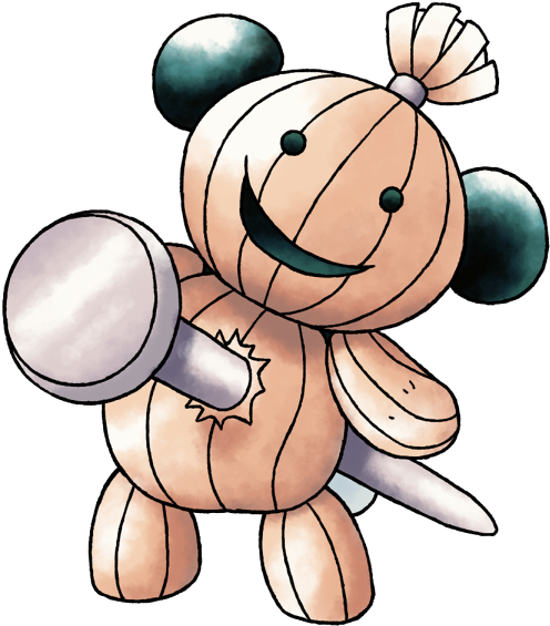 A Voodoo Doll Pokemon And Not Even A Pokemon Style - Cartoon (600x600), Png Download