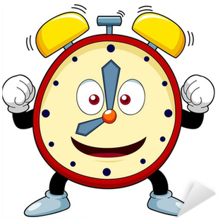 Illustration Of Cartoon Alarm Clock Sticker • Pixers® - Time Travel Story [book] (400x400), Png Download