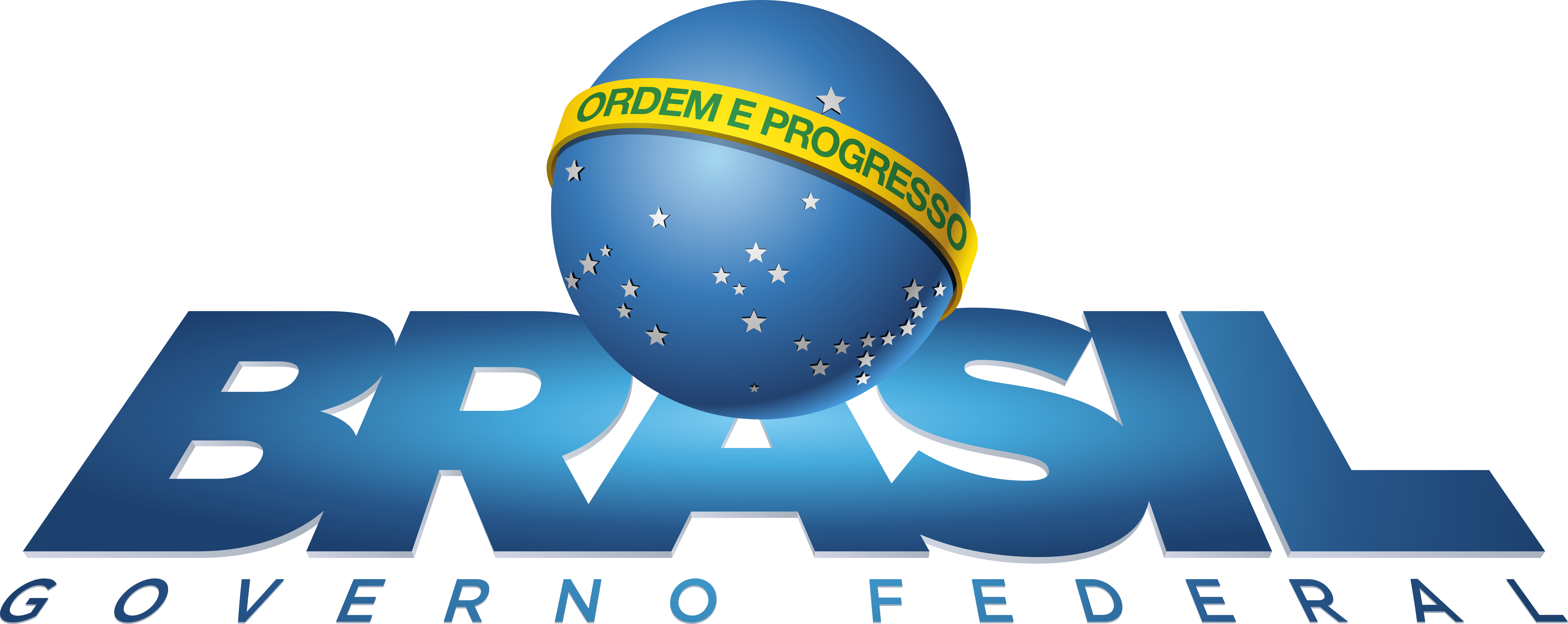 Governo Federal Logo Novo Temer Grande - Brasil Governo Federal Logo (5500x2190), Png Download