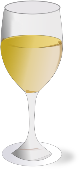 Wine Clipart - Glass Of Bucks Fizz (432x693), Png Download