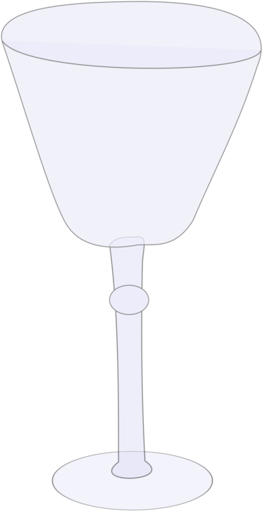 Original Png Clip Art File Wine Glass Empty Svg Images (306x598), Png Download