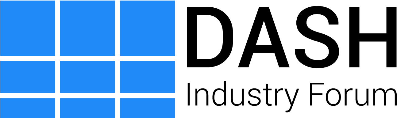 Dash Industry Forum - Dash Js (1308x430), Png Download