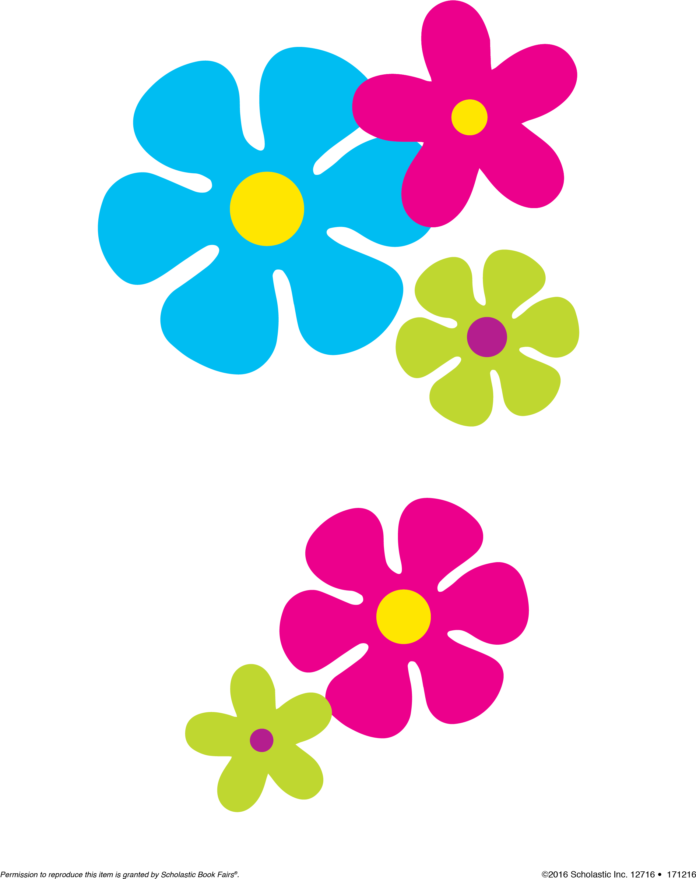 Feelin Groovy Book Fair Clip Art Flowers - Everything Is Russia's Fault. No Fa Note Cards (2550x3300), Png Download