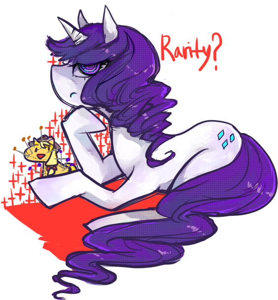 Tjduswjd, Bed Mane, Doll, Pixiv, Rarity, Safe, Voodoo - Illustration (700x700), Png Download