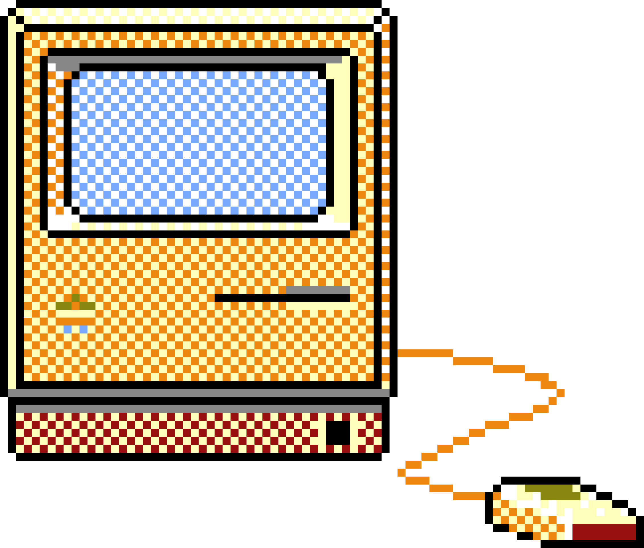 Big Image - Pixel (2260x1926), Png Download