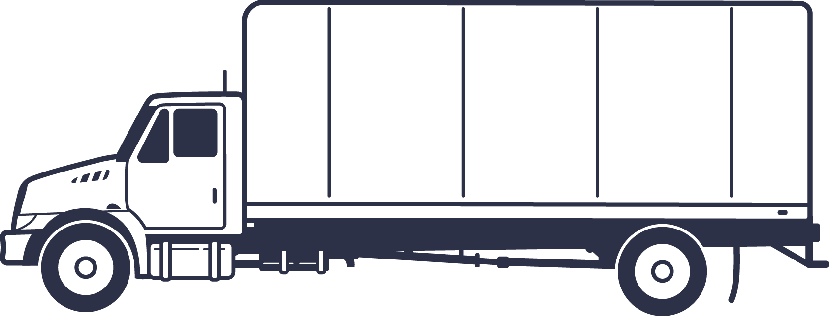 Truck (1684x643), Png Download