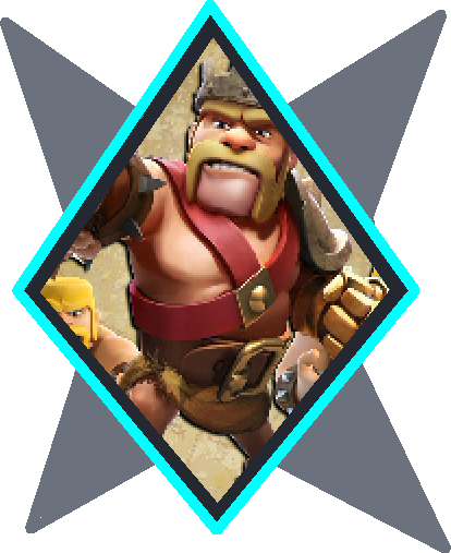 Barbarian King - Clash Of Clans Barbarian King And Archer Queen (414x507), Png Download