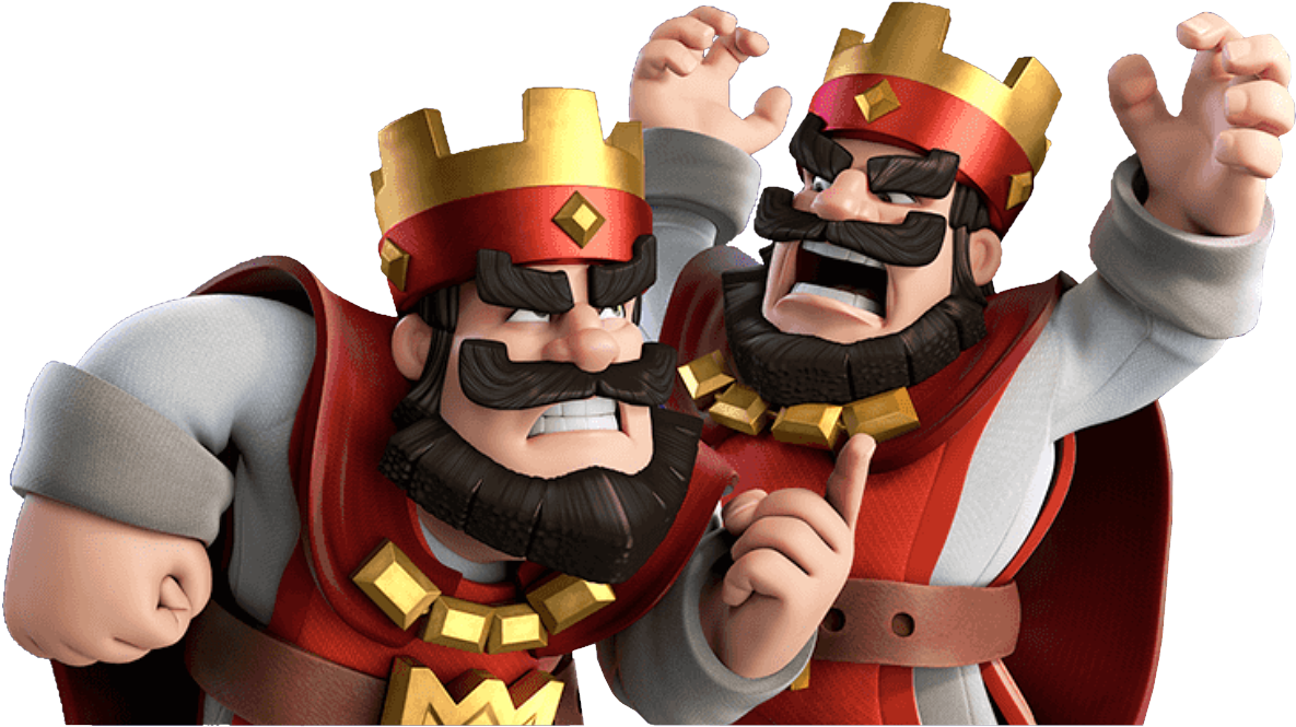 Kings - Deck Clash Royale League (1280x720), Png Download