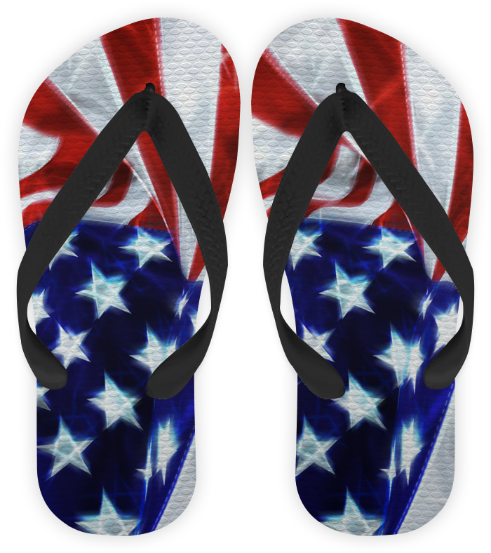 Chinelo Bandeira Usa De Lillyartsna - Custom 3d United States American Flag - Belt Buckle (800x800), Png Download