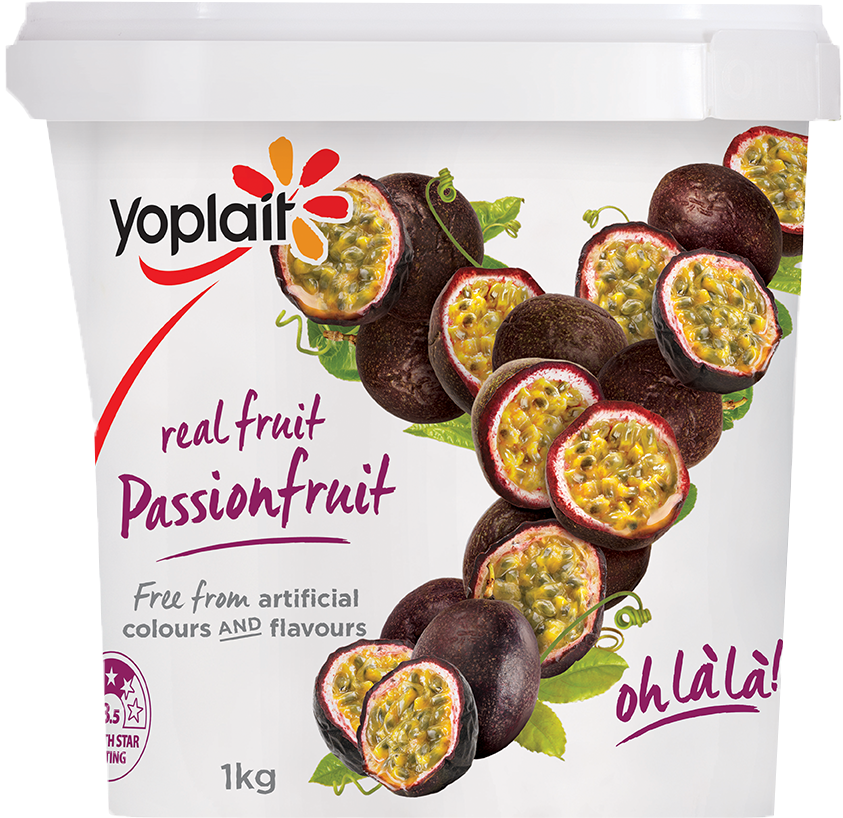 Yoplait Passionfruit - Yoplait Passion Fruit Yogurt (1080x1080), Png Download