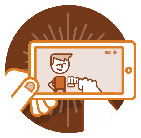 Fist Bump Your Friend Holding The Phone And Proudly - Fist Bump (556x543), Png Download
