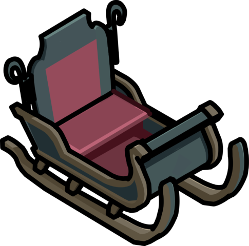 Ice Delivery Sleigh Icon - Icon (485x480), Png Download