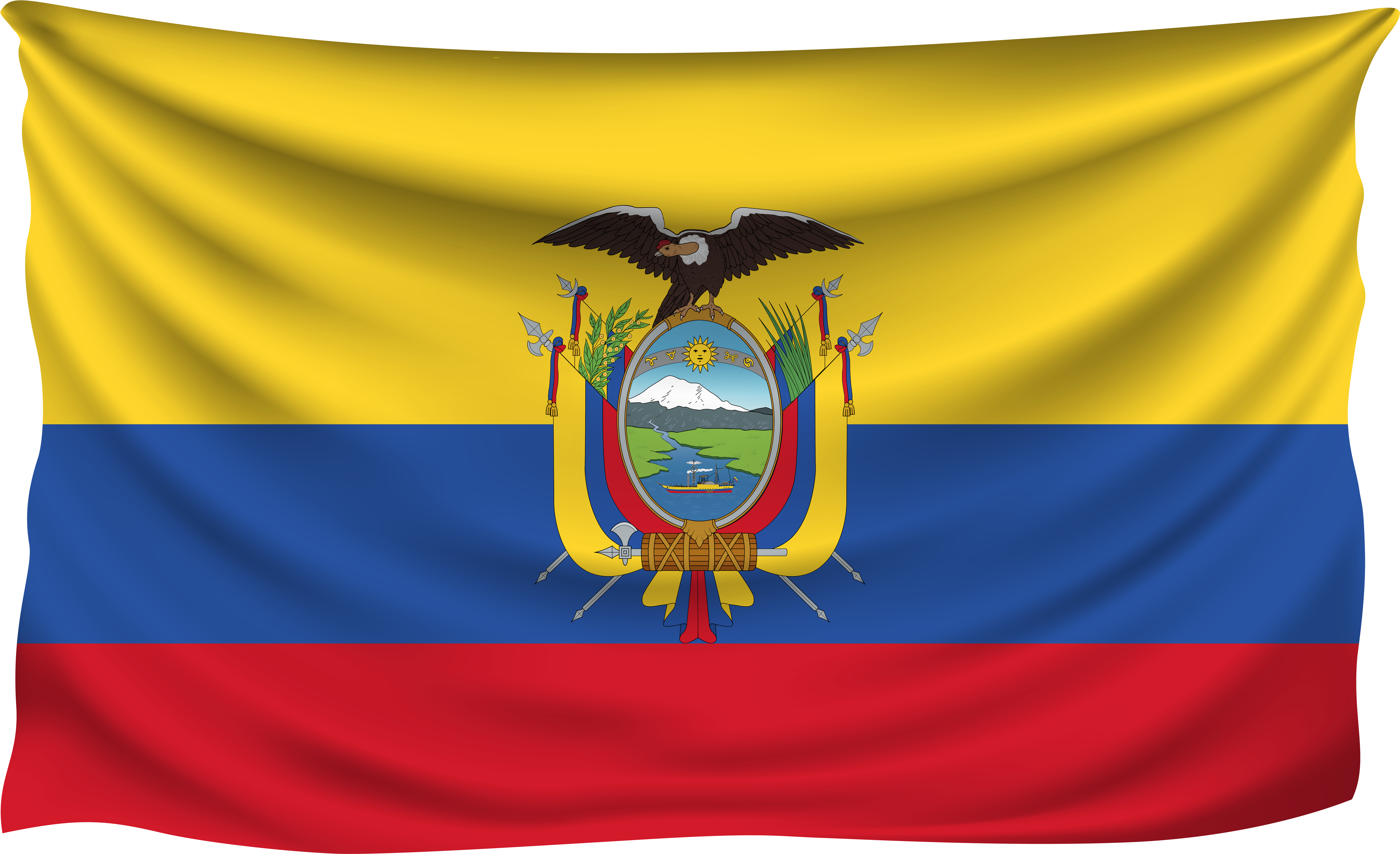 Vlag Ecuador (8000x4905), Png Download