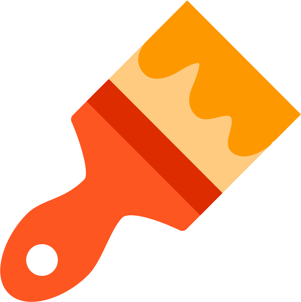 Paint Brush Icon Free - Paintbrush - Free Transparent PNG Download - PNGkey