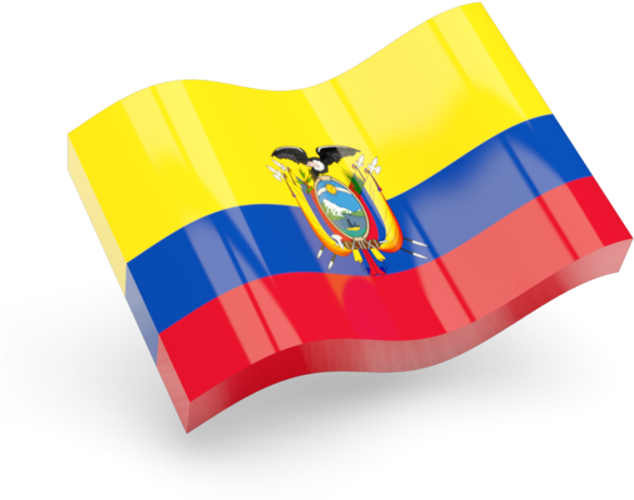 Illustration Of Flag Of Ecuador - Flag Colombia Icon Png (640x480), Png Download