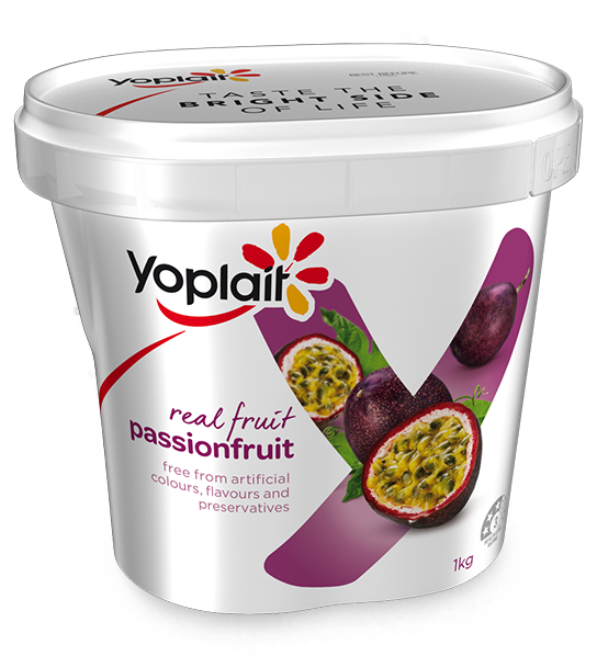 Yoplait Passionfruit - Yoplait Core 1kg (1080x680), Png Download