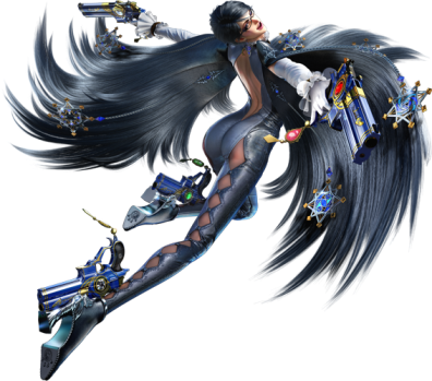 Sexy Video Game Characters - Bayonetta 2 Wii U Wiiu (396x349), Png Download