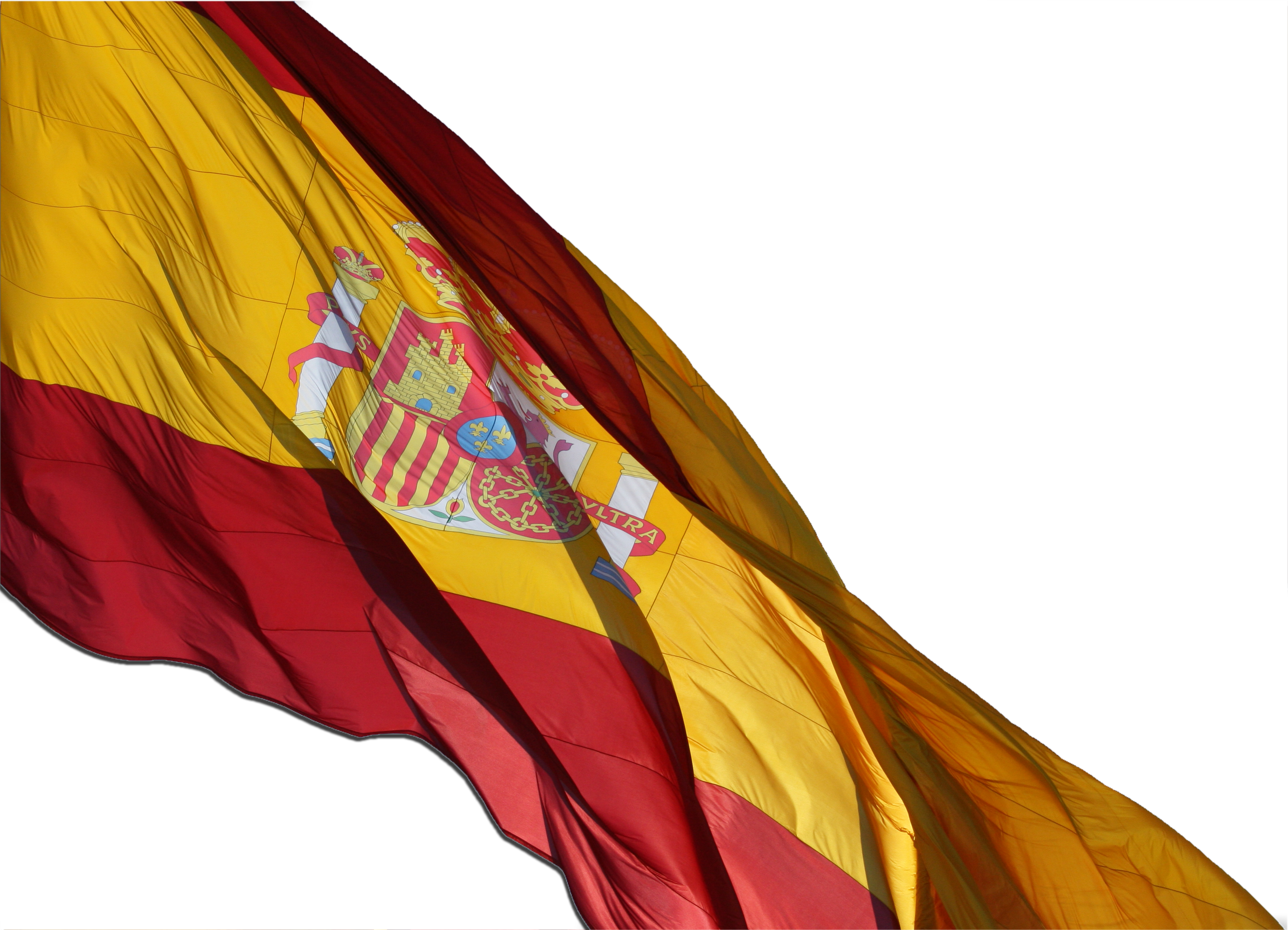 Flag Of Spain For Portals - Spain Flag Png (3235x2336), Png Download