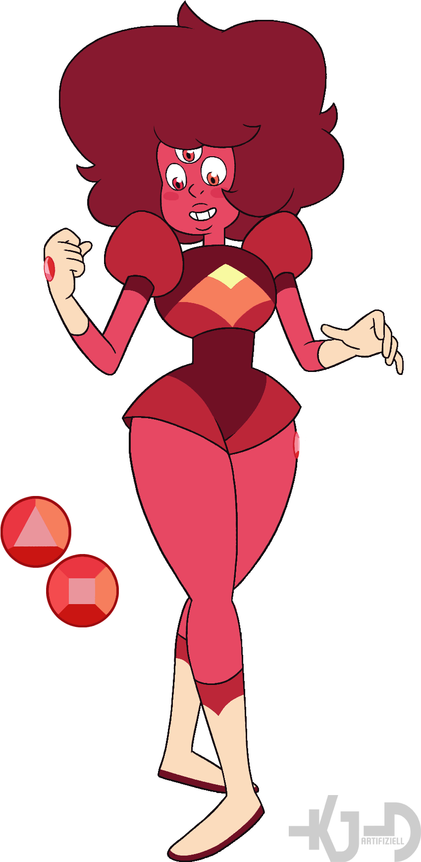 Tumblr P2mygpzkha1qdzypro3 R2 1280 1,008×1,811 Pixels - Steven Universe Padparadscha Garnet (1008x1811), Png Download