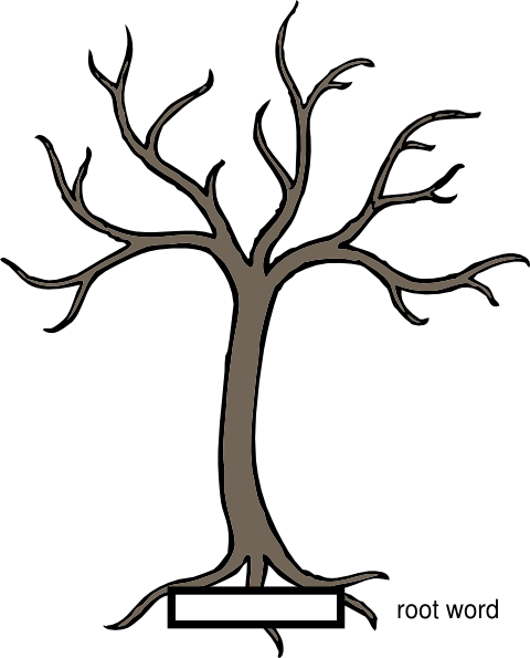 Branches On A Tree (480x595), Png Download