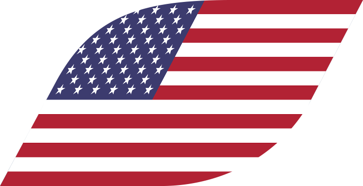 Usa Flag - Stock Exchange (744x383), Png Download
