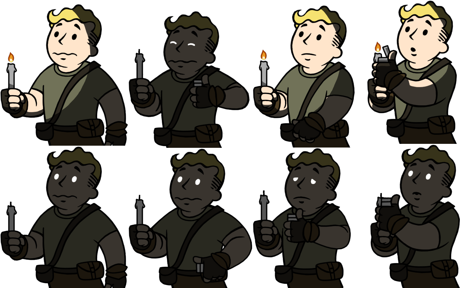 Vaultboy Animationspowerlow - Fallout Shelter Brotherhood Of Steel (1517x966), Png Download