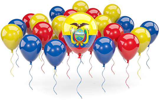 Promoción Ecuador - Bulgarian Flag Balloons Png (640x480), Png Download
