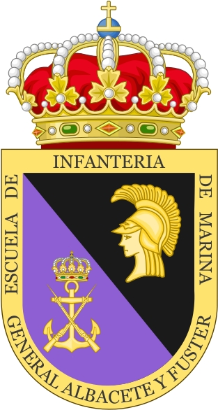 Naval Infantry School, Spanish Navy - Escudo Arenas De San Pedro (328x600), Png Download