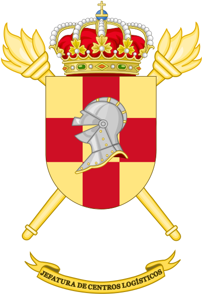 Logistics Centers Command, Spanish Army - De La Montanya Coat Of Arms (484x600), Png Download