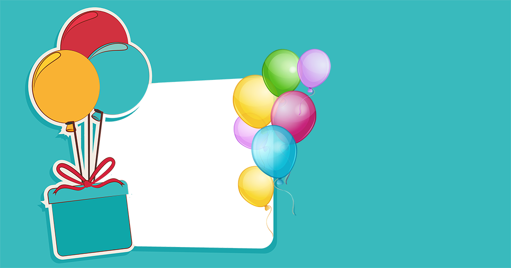 Happy Birthday Tag (1050x550), Png Download