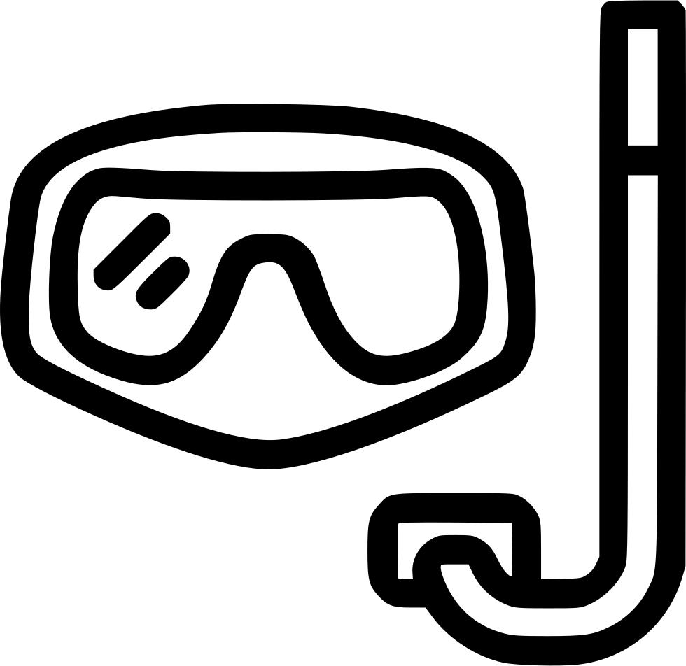 Diving Mask Gear Sea Underwater Comments (980x952), Png Download