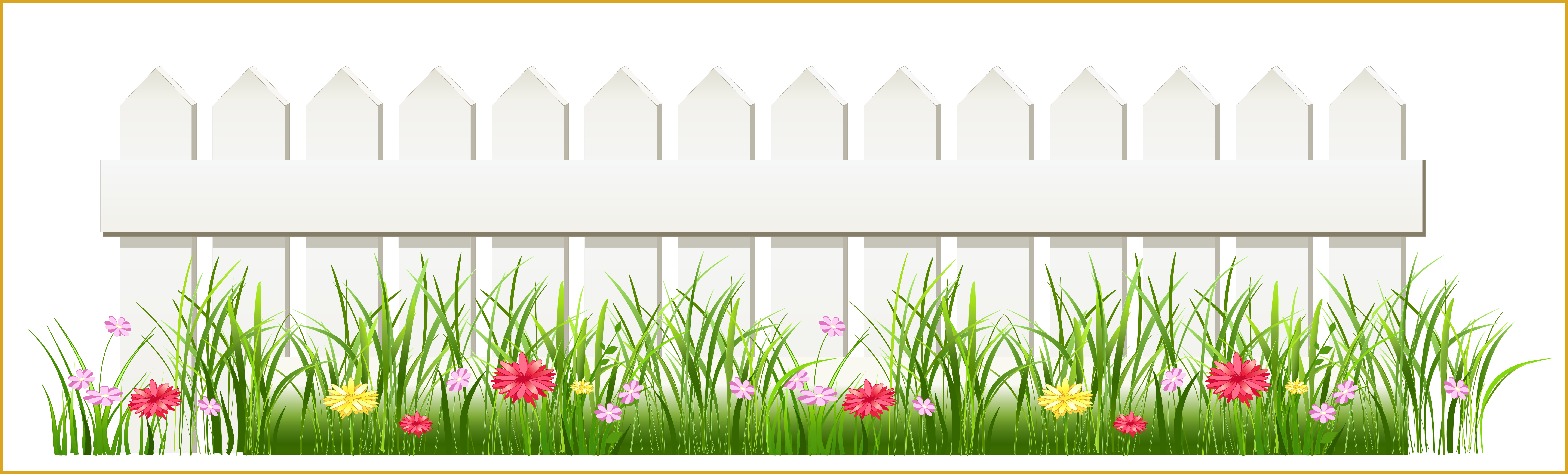 Appealing Red Tulips Border On Transparent Background (7329x2216), Png Download