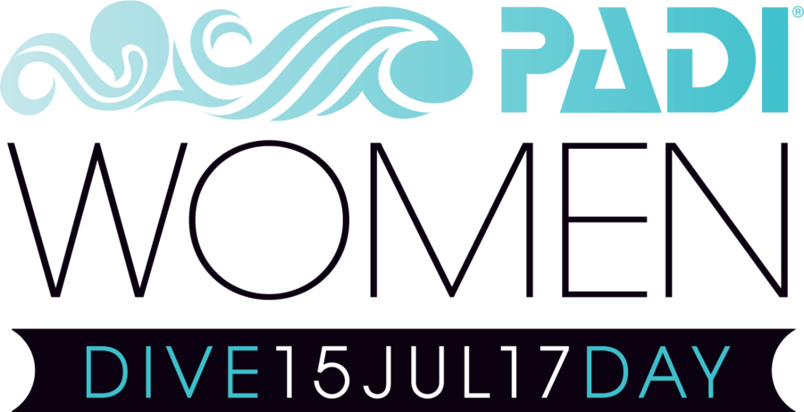 Download Padi Women's Dive Day 2018 Logo Clipart Woman - Women Dive Day 2018 (900x462), Png Download
