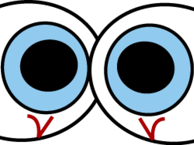 Scary Eyes Clip Art (640x480), Png Download