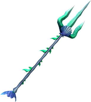 Shark Warrior Trident - Roblox (420x420), Png Download