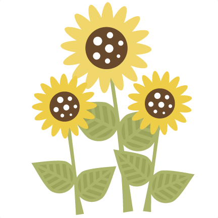 15 Sunflowers Png Cute For Free Download On Mbtskoudsalg - Cute Sunflower Clipart Png (432x432), Png Download